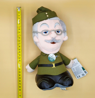 Maskot desiatnika Jonesa z kultovej série DAD'S ARMY